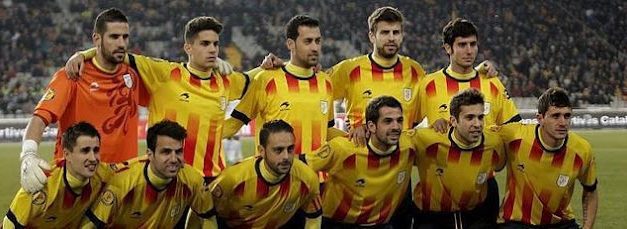 Selección catalana: Equipo de nivel, rivales de nivel