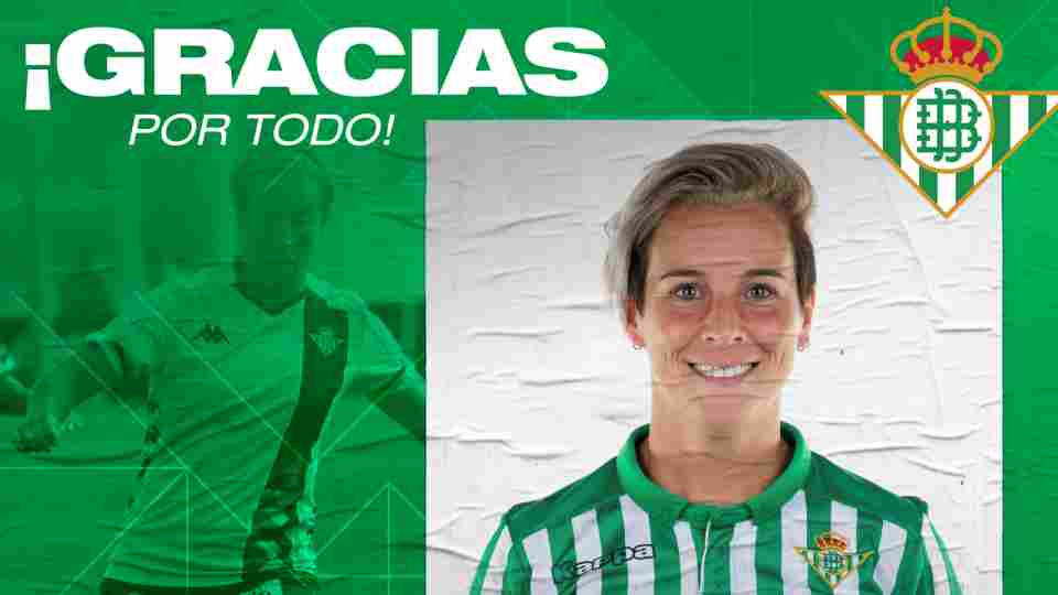Priscila Borja finaliza su etapa como jugadora del Real Betis Féminas - Real Betis Balompié