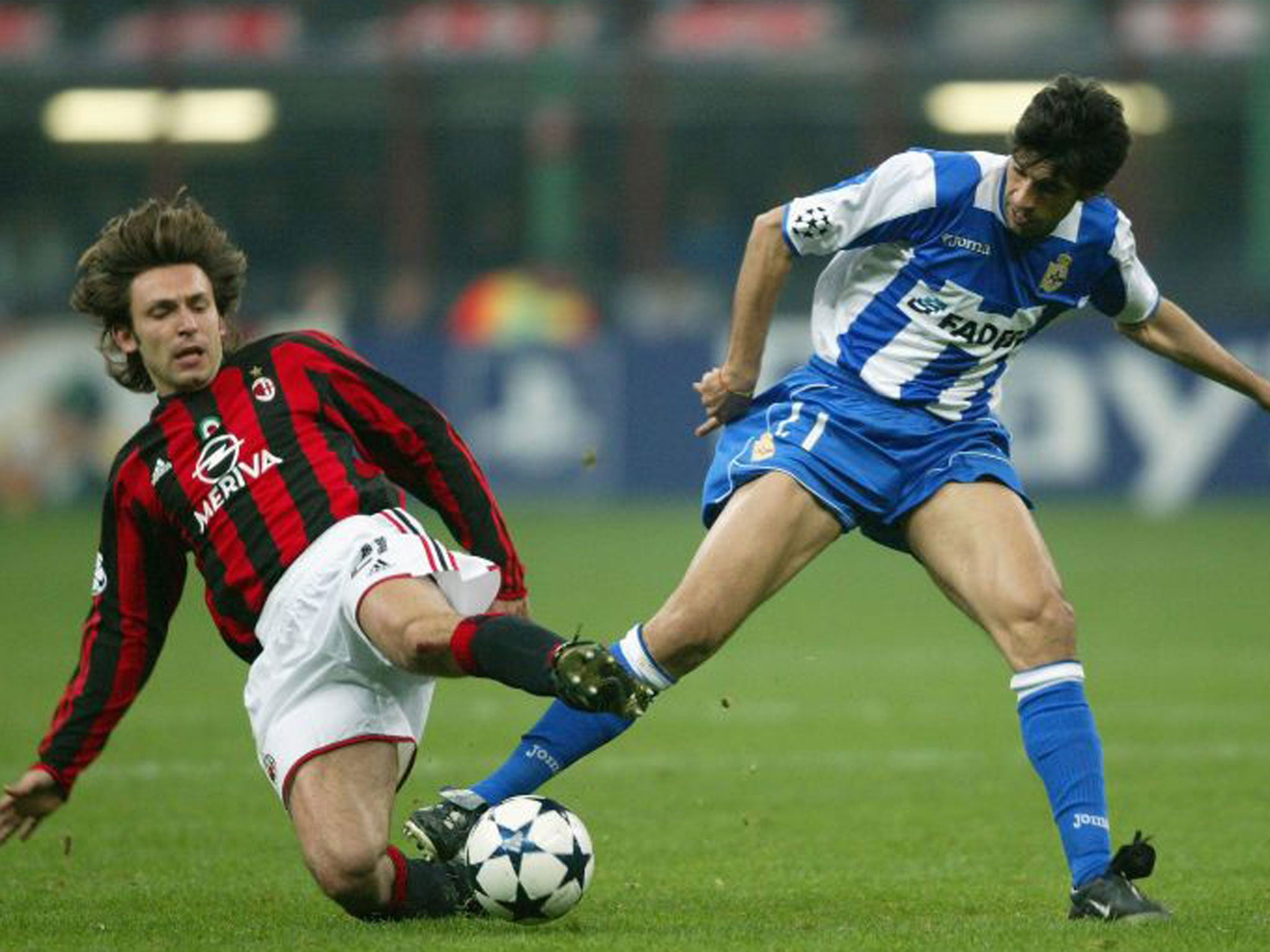 Súper Depor, Milán, Champions League 2004 - Fondo Segunda