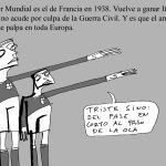 Viñeta al Mundial Francia 1938