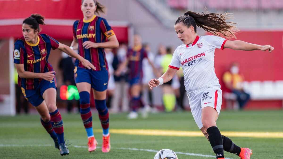 Fútbol Femenino | Copa de la Reina El Sevilla hace sufrir al Barcelona en  la Copa (1-4)