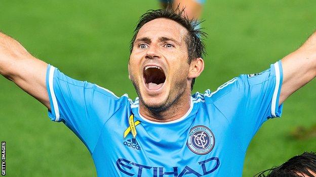 Frank Lampard: New York City midfielder leaving MLS side - BBC Sport